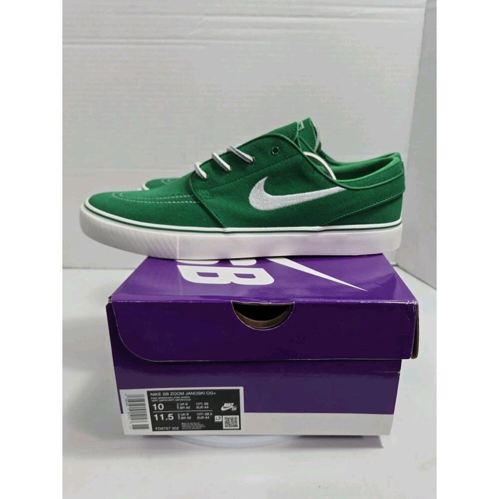 Nike SB Zoom Janoski OG+ Pine Green FD6757-302 Size 10